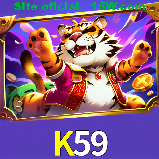 Imagem promocional da K59 mostrando a plataforma e suas vantagens
